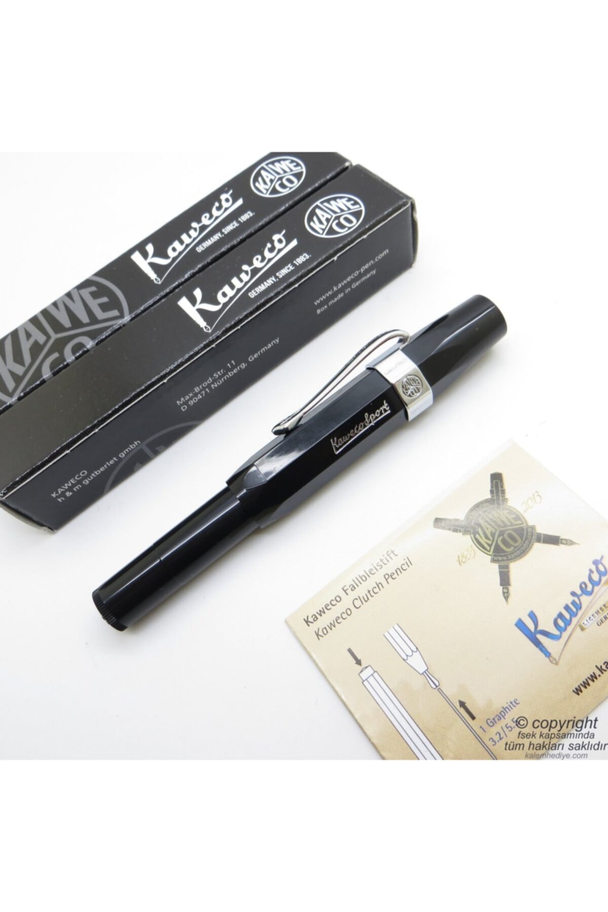 Kaweco Klasik Sport Dolma Kalem Siyah | Isme Özel Kalem