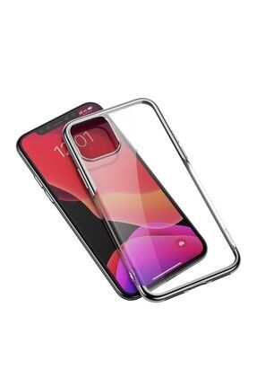 Shining Case Iphone 11 6.1 Inc?2019?ultra Ince Silikon Kılıf Gümüş 31344