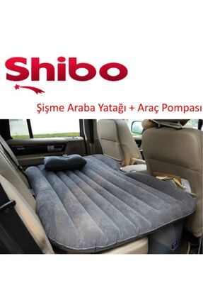 Haweel Arac Sisme Yatak Araba Koltugu Yatagi Arac Pompasi Hediyeli Gri Trendyol