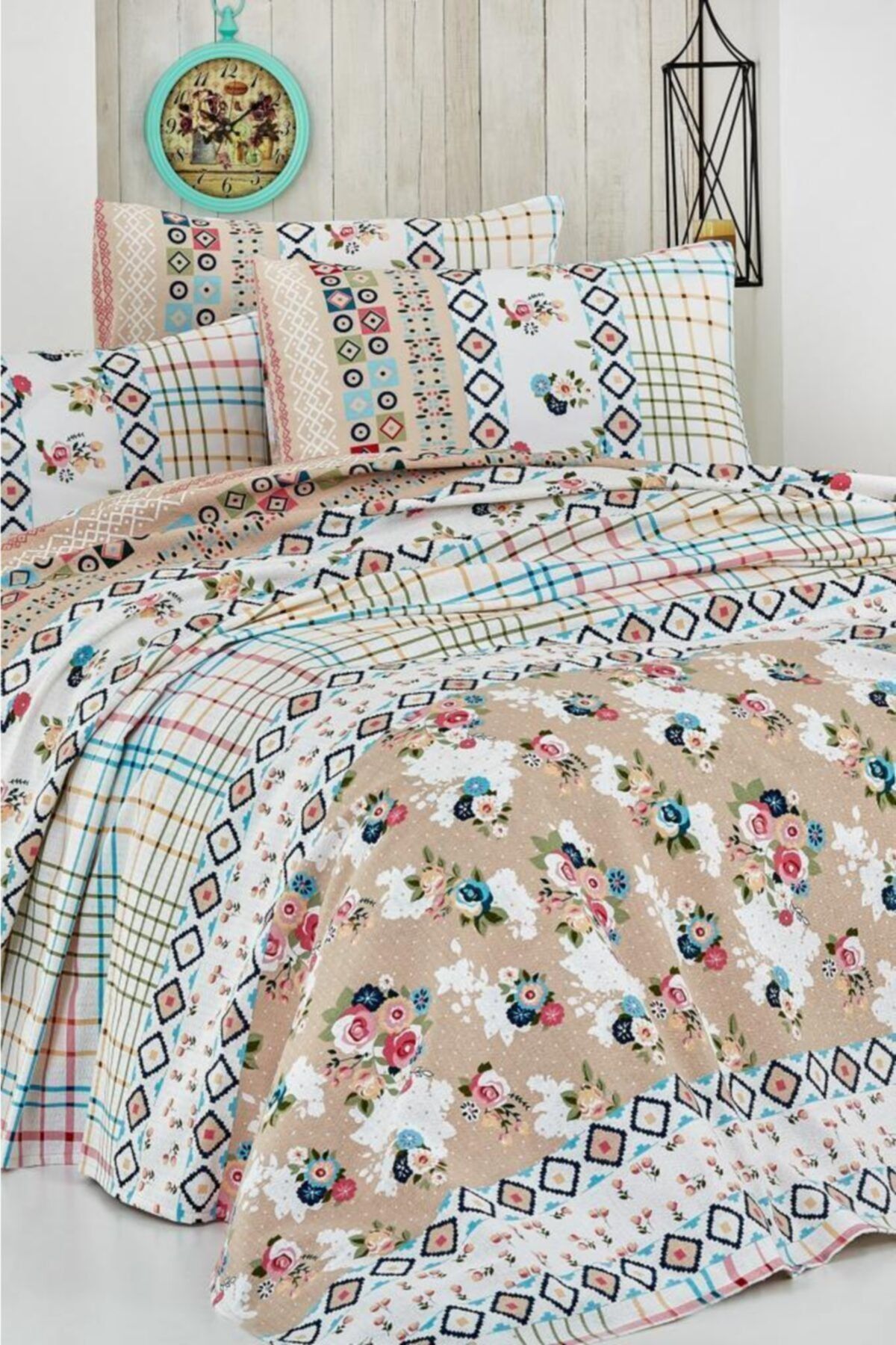 Lale Home English Pike Çift Kişilik