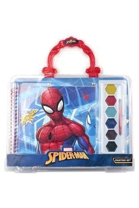 Spiderman Boyama Seti - Boyama Kitabı + Sulu Boya Seti Dolphin-8698547870648-84