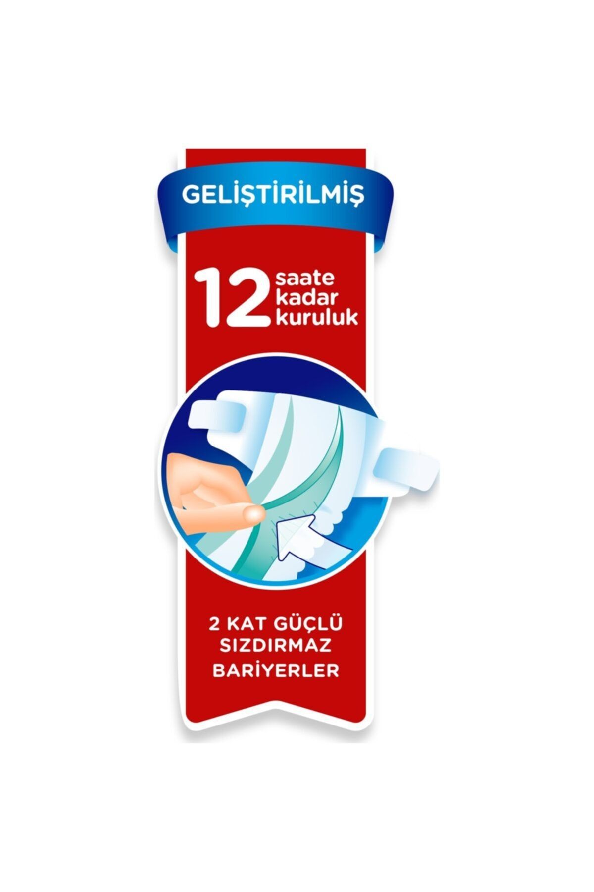 Prima 4+ Beden Bebek Bezi Fırsat Paketi 10-15 Kg (2*50) 100 Adet UX7944