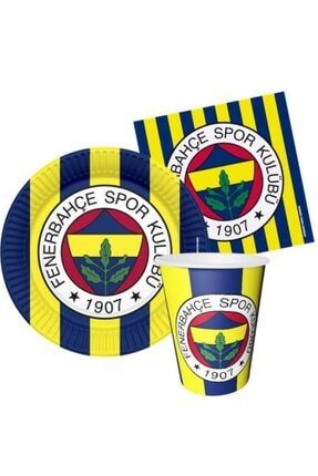 Fenerbahçe Doğum Günü Parti Seti-8-16-24 Kişilik 24 Kişilik ADNRUXYZ_3e5e11