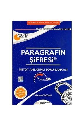 Paragrafin Sifresi Yayinlari Paragrafin Sifresi Yayinlari Yks Tyt Kpss Ales Paragrafin Sifresi Metot Anlatimli Soru Bankasi Trendyol