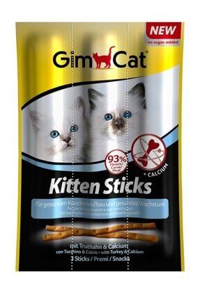 Sticks Kitten Hindili Yavru Kedi Ödül Çubukları 3x3 gr 45062005