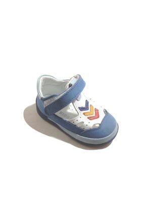 Erkek Bebek Deri Yazlık Sandalet Ilk Adım Ayakkabısı Pappikids106