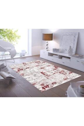 Laura Bella Hanzade Lastikli Hali Ortusu 200x300 Cm 6 M2 Kahve Kirmizi Desen Trendyol