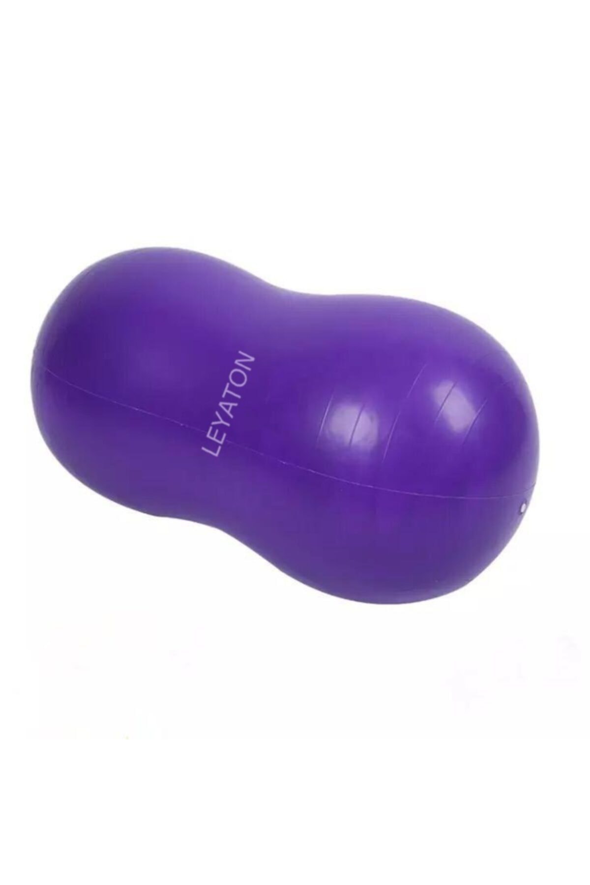 Leyaton Pilates Topu Fıstık Top Egzersiz Fitnes Spor Aleti Pilates Topu Mor