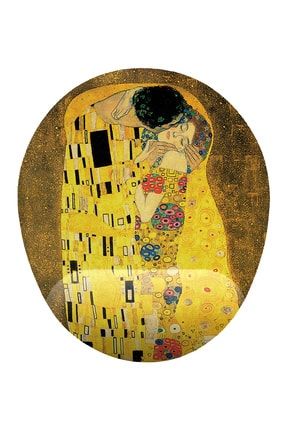 Gustav Klimt Kiss Bilek Destekli Mouse Pad BLMP35