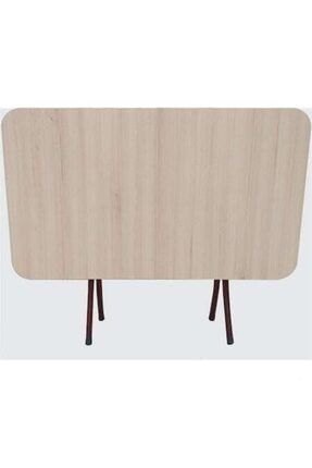 Sivas Gozde Mobilya Ecowood Katlanir Dikdortgen Tavla Masa 50 X 80 X 55 Cm Trendyol