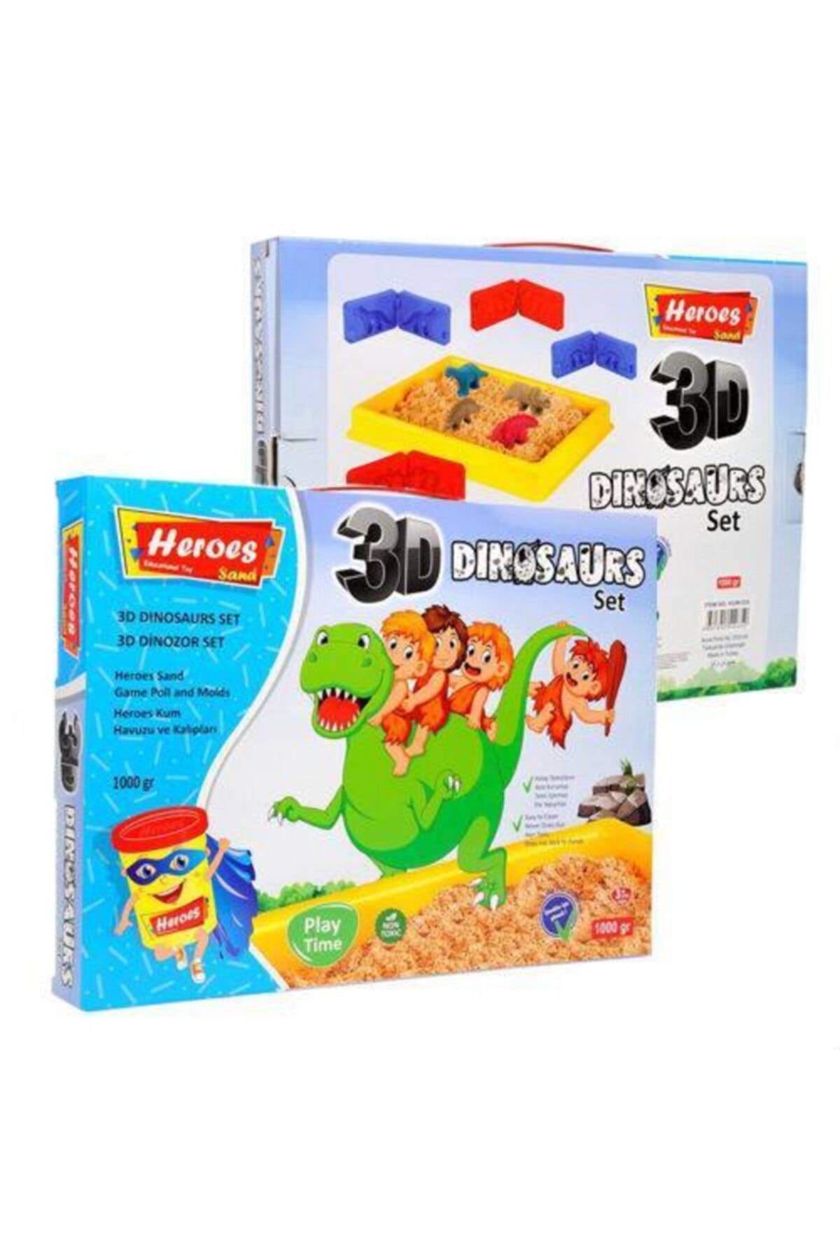 Heroes Kinetik Kum 3d Dinazor Kaliplari Buyuk Oyun Havuzu 4 Renk 1 Kg Kum Oyun Kumu Fiyatlari Ozellikleri Ve Yorumlari En Ucuzu Akakce