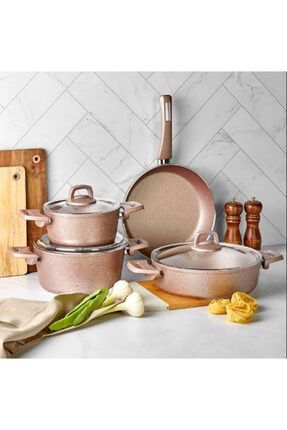 Karaca Mocha Bio Granit 7 Parca Tencere Seti Trendyol