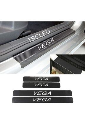 Lada Vega Karbon Kapı Eşiği Koruma Sticker Yapıştırma (4lu Set) HIL11Aa233