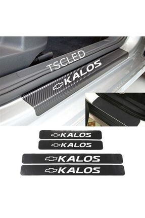 Chevrolet Kalos Karbon Kapı Eşiği Koruma Sticker (4lu Set) HIL11Aa106