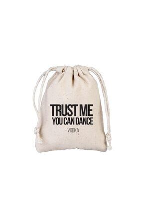 Trust Me You Can Dance - 5 Adet - Ufak Kese - 15,5x20cm - Düğün, Nişan, Bekarlığa Veda 00962-1
