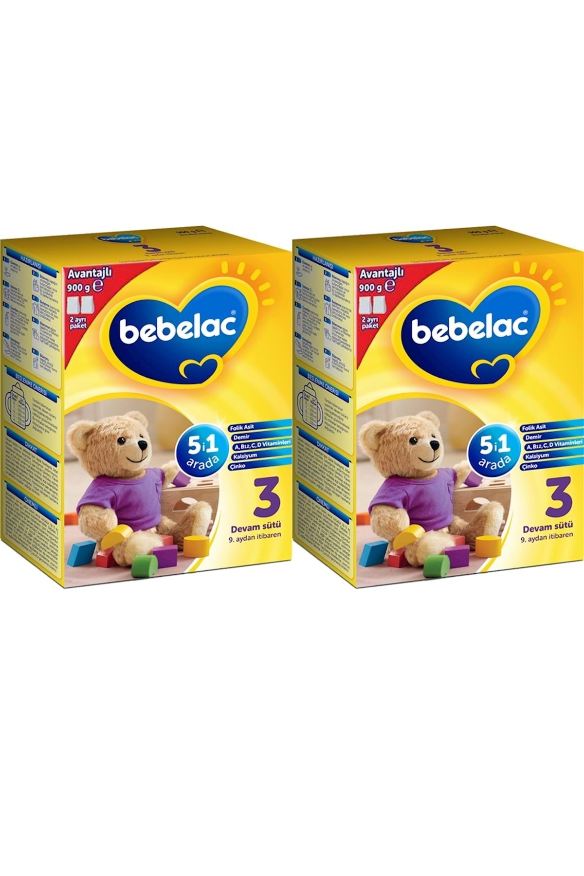 Bebelac 3 Devam Sutu 9 Aydan Itibaren 900 Gr 2 Adet Fiyatlari Ozellikleri Ve Yorumlari En Ucuzu Akakce
