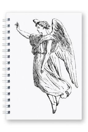 Mespho Uc Maymun Kara Kalem Cizim A5 Ebat Spiralli Sert Kapak Defter 14 8 X 21 Cm Trendyol