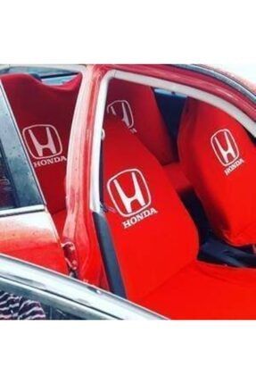 Honda Ön Arka Kırmızı Renk Likralı Servis Kılıfı 1837840