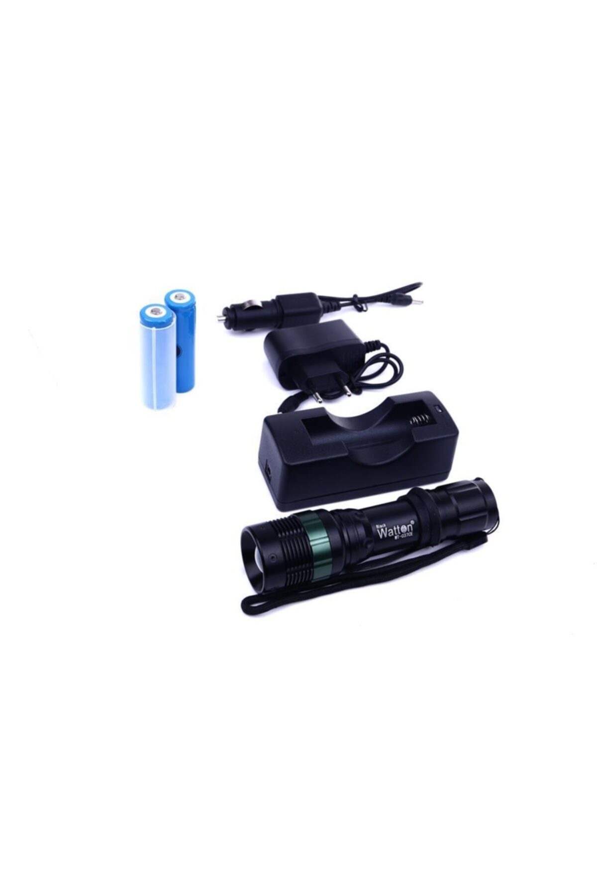Wt-037 Original 500 Lumen Rechargeable Emergency Flashlight with Zoom