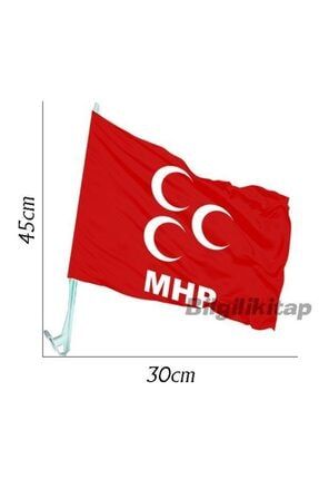 Vatan Bayrak Masa Ustu Mhp Bayragi 15x23cm Sadece Bayrak Milliyetci Hareket Partisi Trendyol