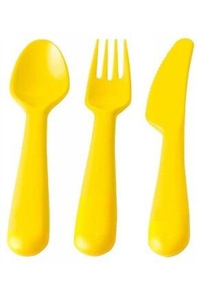 Area Online Ikea Kalas Cocuk Catal Kasik Bicak Seti 18 Li Set Trendyol