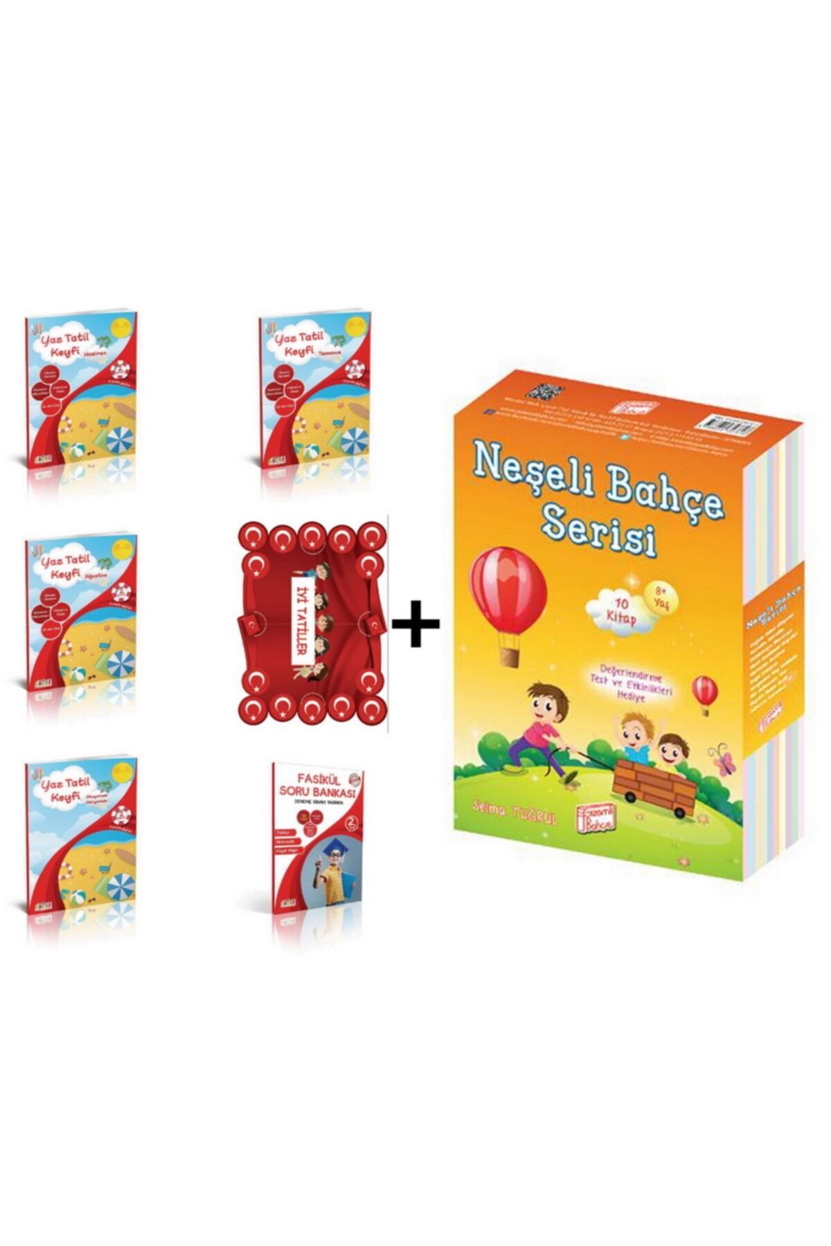 Key Yayinlari 2 Sinif Yaz Tatili Keyfi Seti Neseli Bahce Hikaye Seti Toplam 16 Kitap Trendyol