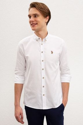 U S Polo Assn Erkek Gomlek G081gl004 000 981210 Trendyol