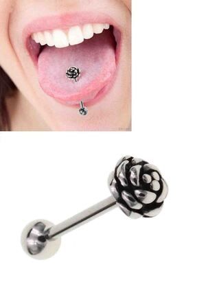 Cadinin Dukkani Gul Dil Piercing Trendyol