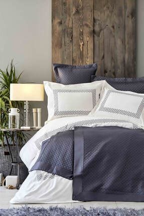 Karaca Home Zoya Kahve Saten 8 Parca Winter Set Trendyol