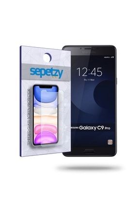 Samsung Galaxy C9 Pro Temperli Kırılmaz Cam Ekran Koruyucu temp-sam-c9-pro