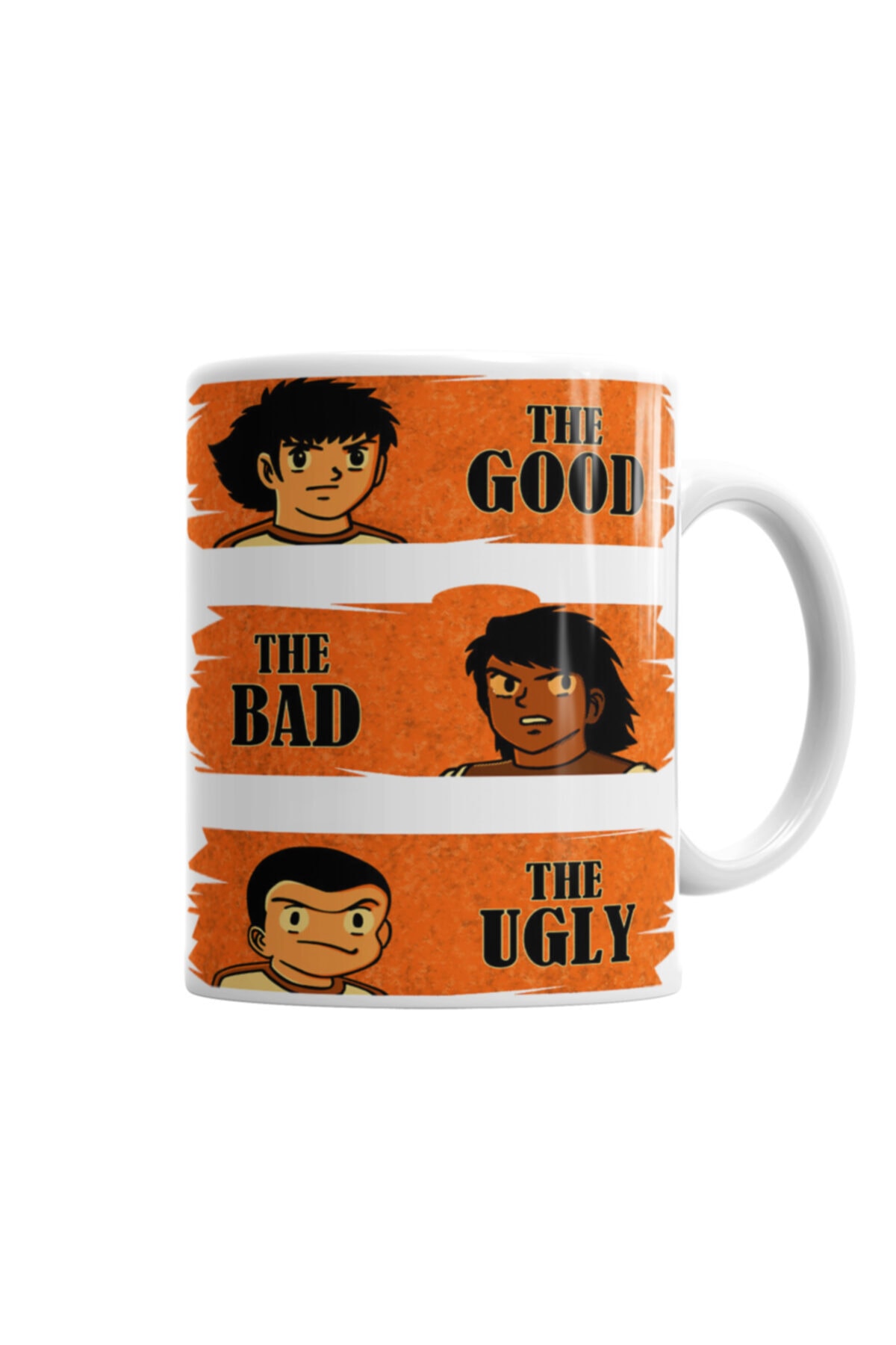 Tusubasa Good Bad Ugly Mug Porcelain
