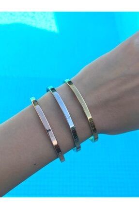 Arven Saf Celik Rose Gold Capa Bileklik Trendyol