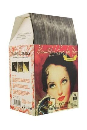 Marvel Colors Herbal Naturel Hair Sac Boyasi 1 10 Mavi Siyah Trendyol