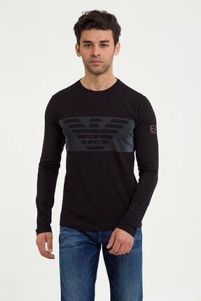 Ea7 Erkek Bisiklet Yaka T Shirt Trendyol
