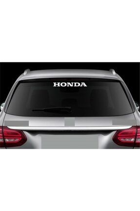 Honda Araba Arka Cam Sticker Yapıştırma Z395