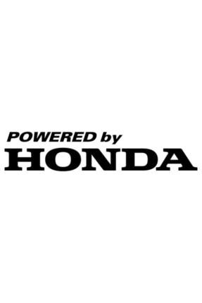 Powered By Honda Logo Sticker Yapıştırma Z2018