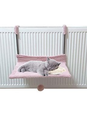 Sidentra Kedi Radyator Yatagi Kalorifer Ustu Askili Pelus Kedi Hamak Bej Acik Sutlu Kahve Trendyol