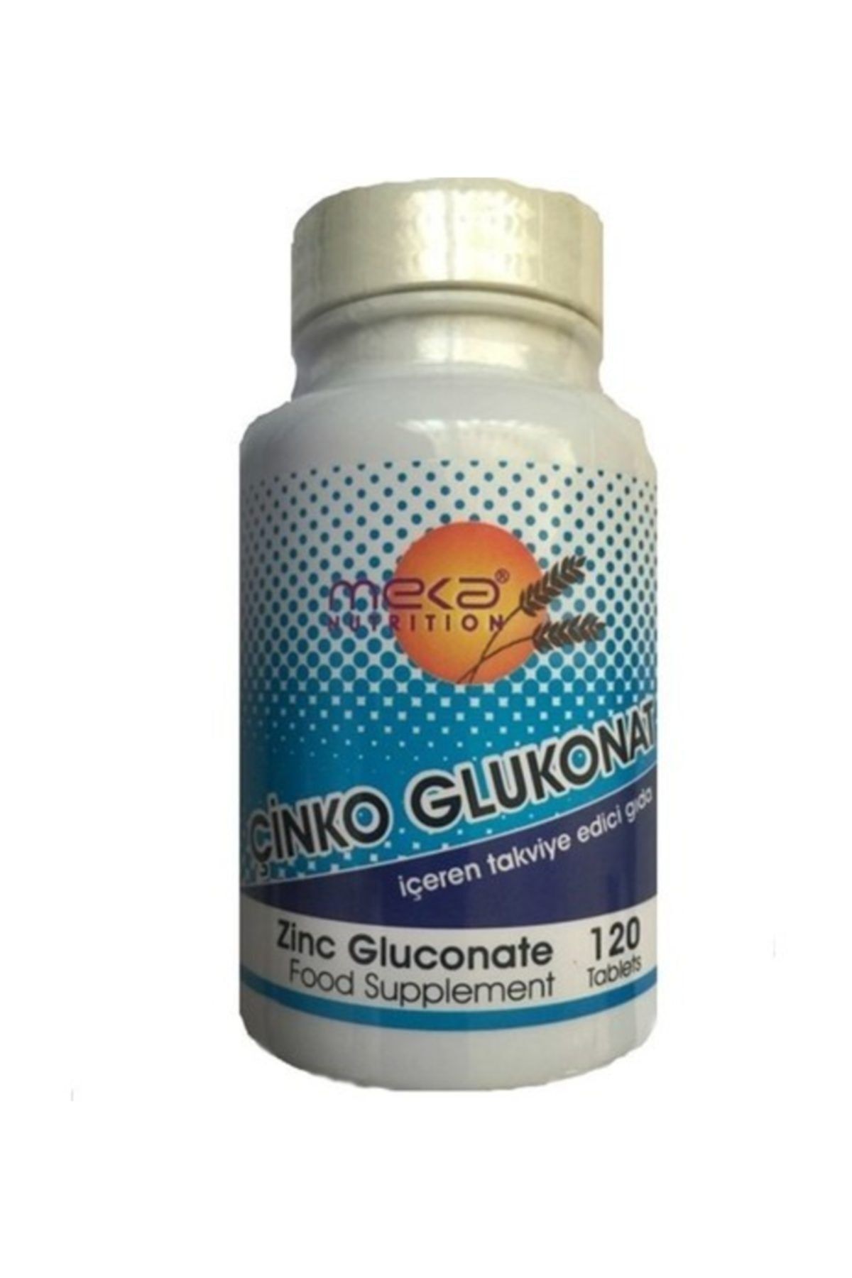 Meka Nutrition Çinko Glukonat 120 Tablet AND.VİT.133-2