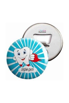Erkek Diş Hediye Magnet Açacak 10 Adet HZR-DSMCKT-002