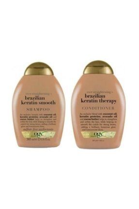 Brazilian Keratin Düzleştirici Etkili Şampuan 385 ml + Saç Kremi 7777777175784