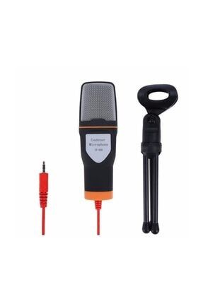 Masa Üstü Kablolu Karaoke Standlı Siyah Mikrofon SF666S ST0SF666S