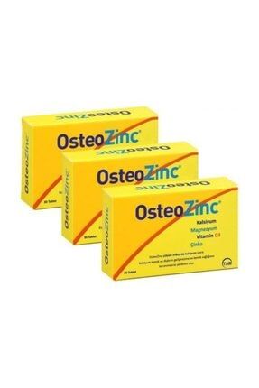 Osteozinc - Kaisiyum,Magnezyum,Çinko,D Vitamin - 30 Tablet - 3 Adet copyHBV000002Y2K1