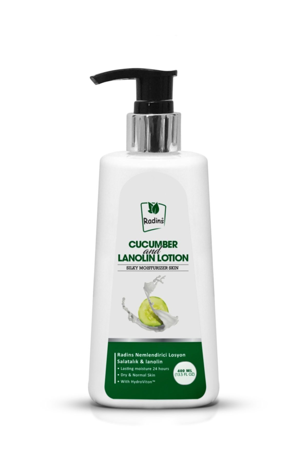 Radins-Radins 400 ml Cucumber and Lanolin Lotion 1