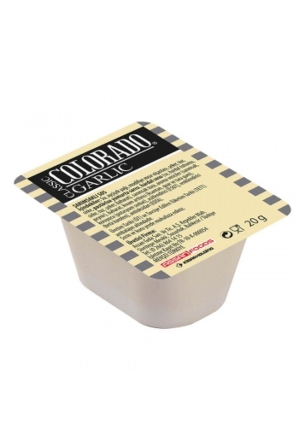 kuvet sarimsakli sos 120 x 20 g