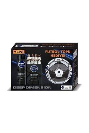 Men Deep Dimension Erkek Bakım Seti - Futbol Topu Hediye D46492