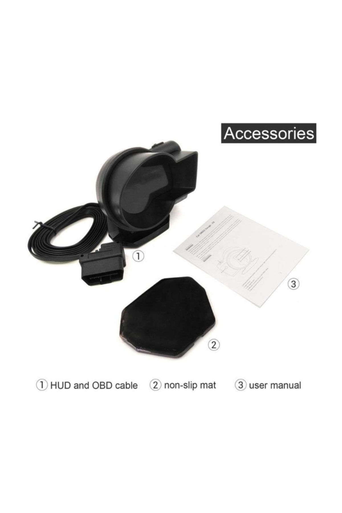 Gplus-F8 HUD obd 48 وظيفة عرض بيانات السيارة شاشة عرض علوية 4