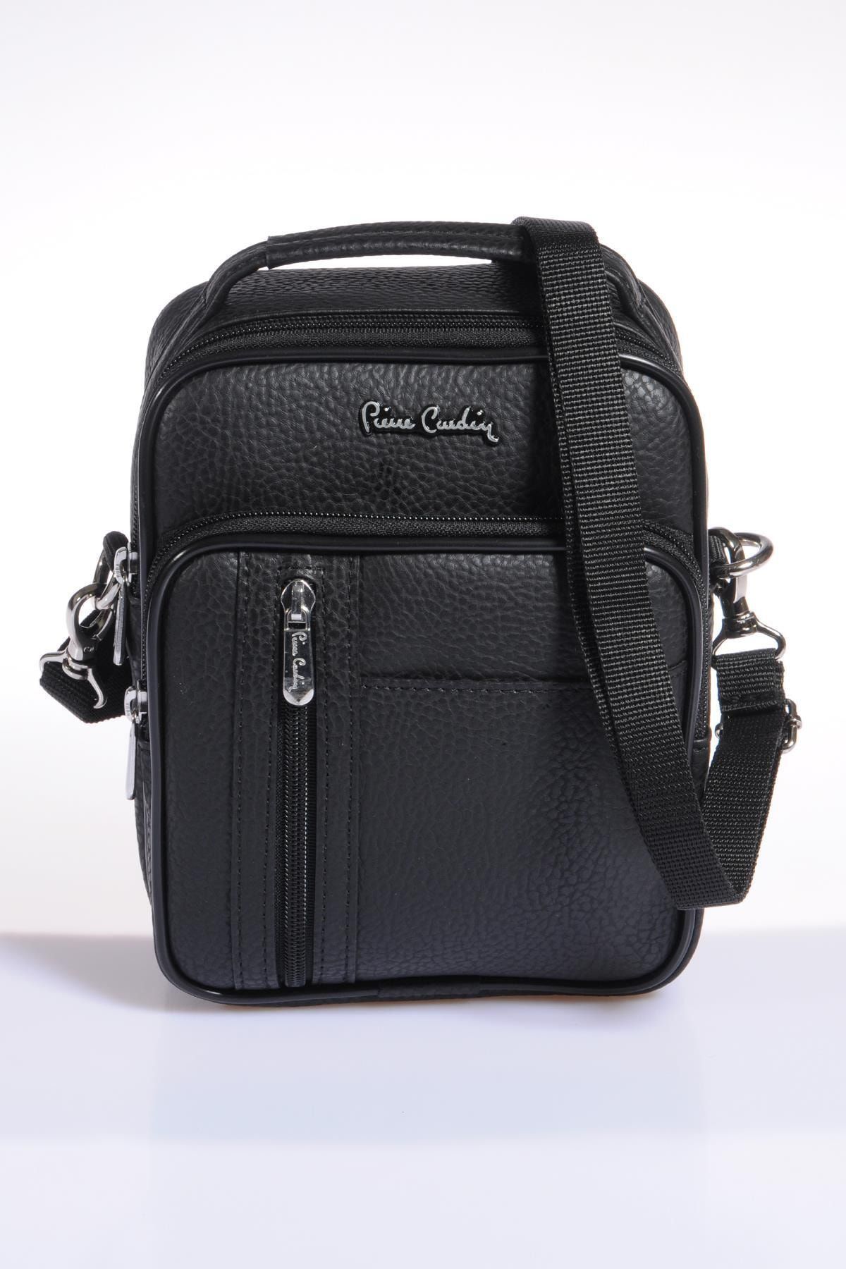 Pierre Cardin Siyah Erkek Postaci Cantasi 8680869782662 Trendyol