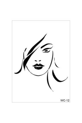 Stencil Şablon A4 Woman Collection Wc-12 (30x21) Kadın Mo 408579143