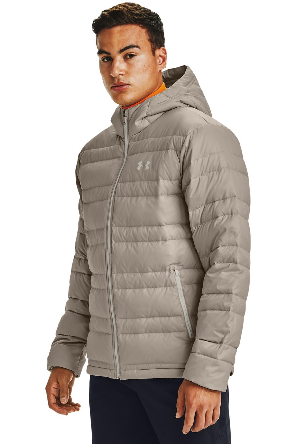 under armour men's armour down hooded jacket