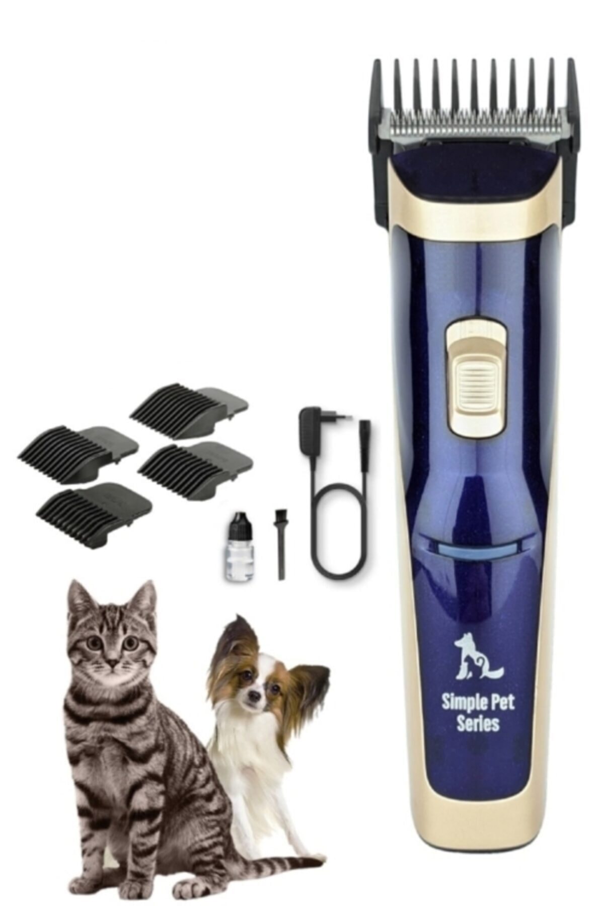 yopigo 650 Şarjlı Kedi Köpek Tıraş Makinesi Evcil Hayvan Tüy Kesme Traş Makinası
